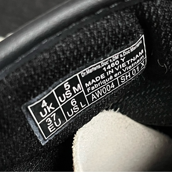 DR. MARTENS 1460 Pascal Suede Lace Up Boot in Tie Dye Size 6 - Picture 10 of 10